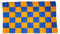 Fahne/Flagge Karo gelb/blau NEU 90 x 150 cm Flaggen