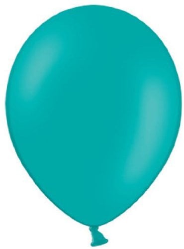 Belbal 50 Luftballons türkis Premiumqualität Ø ca. 27cm B85 (Standardgröße)