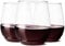 TOSSWARE POP 14oz Vino Set of 48, Recyclable, Unbreakable & Crystal Clear Plastic Wine Glasses