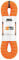 PETZL Unisex Erwachsene Verticality Seil Halbstatisch, orange, 40m