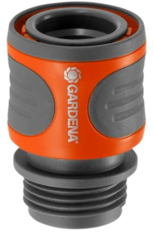 Gardena 36917 Schlauchverbinder, orange und grau