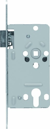 ABUS 21039 Tür-Einsteckschloss Profilzylinder TKZ20 R S, für DIN-rechts Türen, silber