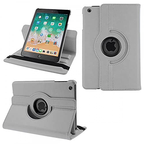COOVY® 2.0 Cover für Apple iPad mini 1/2 / 3 Rotation 360° Smart Hülle Tasche Etui Case Schutz Ständer Auto Sleep/Wake up | weiß