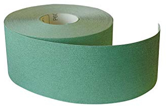 3M 704393 Rouleau de papier abrasif 115 mm Grain 80 1 rouleau = 50 m