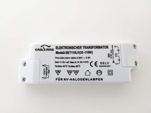 Eaglerise SET110LV Halogentrafo 35 - 110 Watt dimmbar MINI