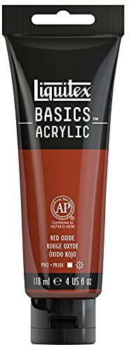 Liquitex Acrylique Basics Tube, Rouge De Mars, 118ml
