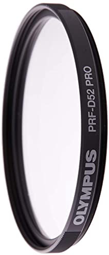 Olympus PRF-D52 PRO Filtro di Protezione Ultrasottile per Obiettivi Olympus M.Zuiko Digital, Diametro da 52 mm, Nero