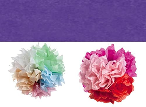 folia 91060 Seidenpapier, (B) 500 x (H) 700 mm, 20 g/qm, violett