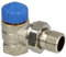 Heimeier Thermostat-Ventilunterteil 1/2 Eck vernickelt 2241-02.000
