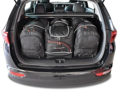 KJUST Dedizierte Reisetaschen 4 stk kompatibel mit KIA SPORTAGE IV 2016-2021