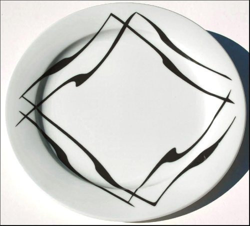 Bopla! Squares, Porzellan grosser Essteller, Large Plate
