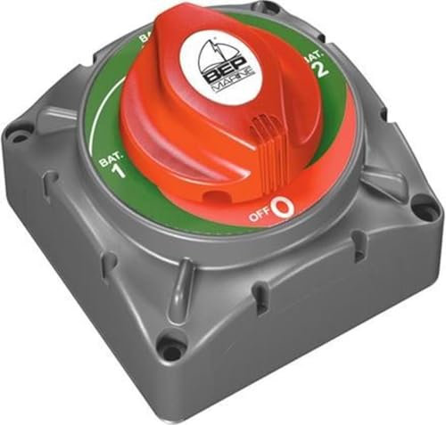 BEP BATTERY SELECTOR SWITCH 1-2-BOTH-OFF 48V MAX. 350A CONTINUOUS
