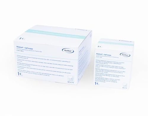 Maielast - haft krepp - kohäsive, elastische Fixierbinde - 6 cm x 20 m - 1 Rolle