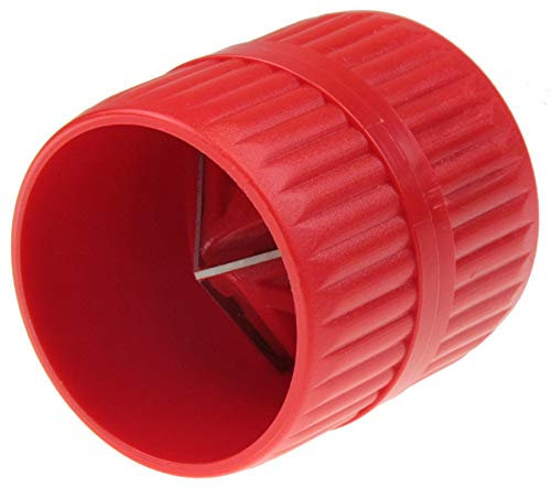 ALKAN - 2 in 1 Kupferrohr Rohre Entgrater für INNEN und AUßEN 6-38 mm Kunststoffkörper