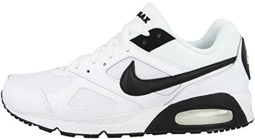 Nike Homme AIR Max IVO Baskets, Blanc (Blanc/Noir), 42 EU