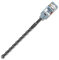 kwb SDS plus HB 44 Hammerbohrer Ø 14,0 mm 242644 (Länge 260 mm, hochtemperatur gelötete Hartmetallschneide)