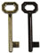 Chiave Cifrata per Serratura Patent Bronzata N.11 confezione 10 Pz