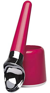 zakdesigns Ice Cream Scoop & Water Well 22x9cm in red, 22 x 9 cm