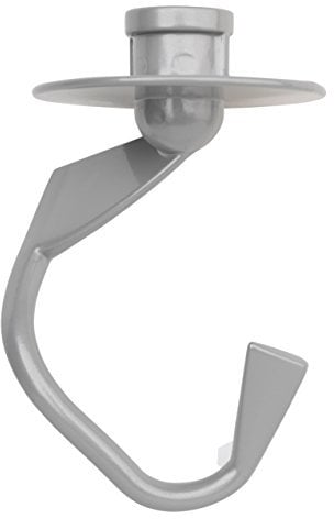 Smeg, Gancio Impastatore SMDH01, Accessorio per Impastatrice, Realizzato in Alluminio, Ottimo per Amalgamare i Lievitati, Compatibile con Impastatrice Planetaria SMF01/02/03/13, 0,190 kg