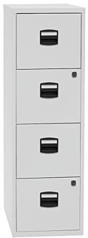 BISLEY PFA4F445 - Hängeregistraturschrank - Farbe lichtgrau - HxBxT 1283 x 413 x 400 mm