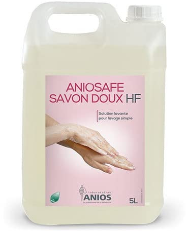 Anios Aniosafe - Savon Doux Haute Fréquence Bidon De-Le , 5 L (Lot De 1)