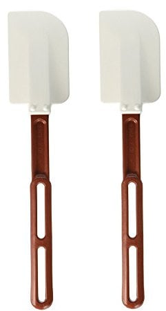 Vollrath 52010 High-Temp Silicone Spatulas, Set of 2 (10-Inch, NSF)