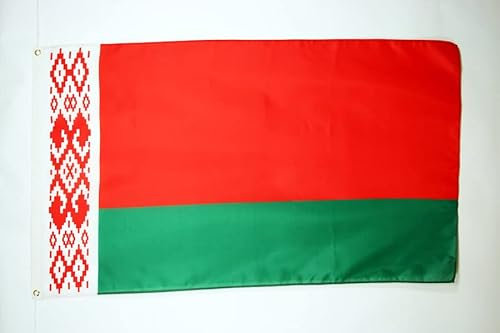 BANDIERA BIELORUSSIA 150x90cm - BANDIERA BIELORUSSA 90 x 150 cm - AZ FLAG