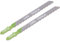 LUX 113159 Stichsägeblatt extra hart, Bosch Aufnahme Bosch Zahnteilung 2,5 mm PROFI