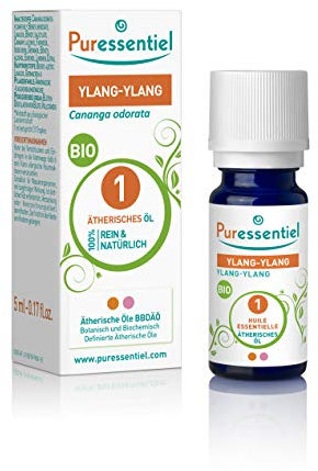 Puressentiel - Huile Essentielle Ylang-Ylang - Bio - 100 pourcent pure et naturelle - HEBBD - 5 ml