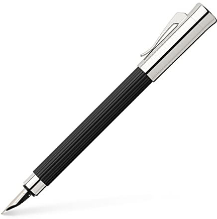 Graf von Faber-Castell 141503 - Füllfederhalter Tamitio Schwarz, Federbreite B, 1 Stück