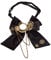 BLESSUME Nœud papillon Steampunk Engrenages Accessoires Cosplay