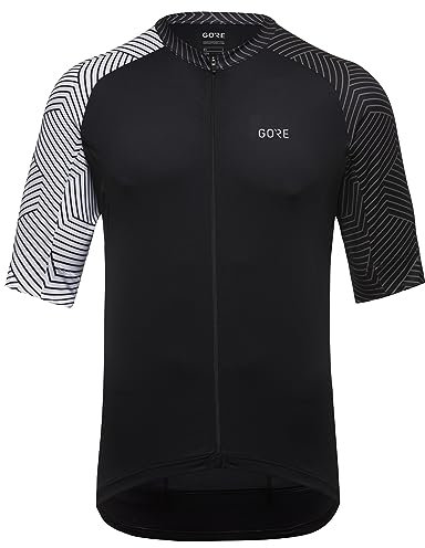 GORE WEAR Herren C5 Trikot, Black/White, XXL EU