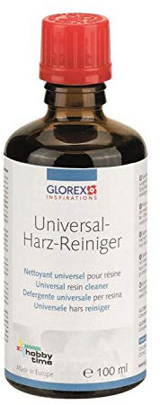 Glorex 6 2130 1 - Universal Harzreiniger, Gießharzreiniger, 100 ml, zur Reinigung bei allen Arbeiten mit Polyesterharz und Gießharz