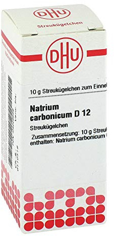 NATRIUM CARBONICUM D 12 Glob 10 g