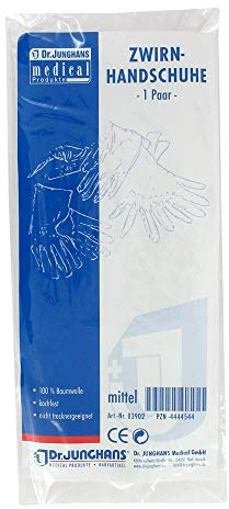 ZWIRNHANDSCHUHE mittel 2 St