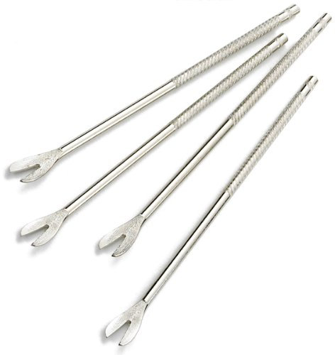 Tablecraft Shellfish Forks - Pack of 4 | Shellfish Picks, Oyster Forks, Lobster Forks