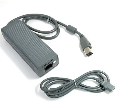 Original Microsoft Xbox360 Fuente de alimentación 150 W + Cable de alimentación – OEM
