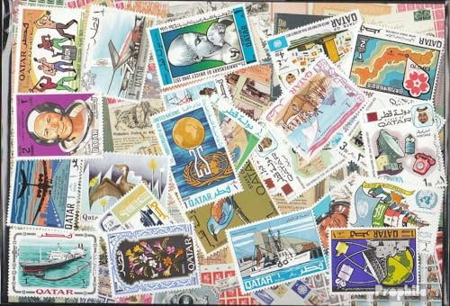 Prophila Collection Qatar 25 Verschiedene Marken (Briefmarken für Sammler)