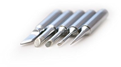 edi-tronic 5 Lötspitzen für Lötstation ZD8906N Lötkolben Ersatzlötspitze Lötspitzen Set