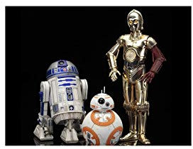 Kotobukiya ksw114 Maßstab 1: 10 C-3PO & R2-D2/mit bb-8 ARTFX + Statue