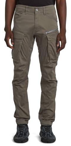 G-STAR Hombres Rovic Zip 3D Regular Tapered Pants, Gris (GS Grey D02190-5126-1260), 26W / 32L