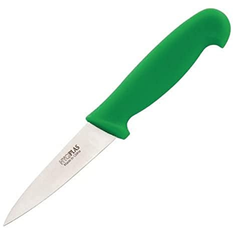 Hygiplas Paring Knife Green - 3 1/2