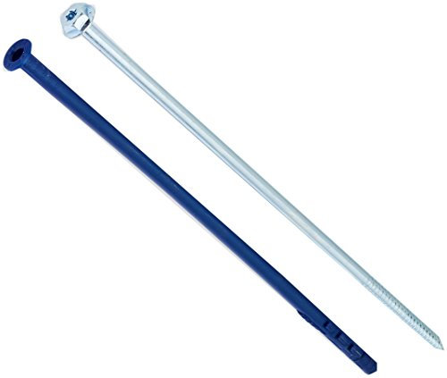 Rawlplug R-FF1-N-10K300 Lot de 10 chevilles à tête fraisée avec collier 10 x 300 mm