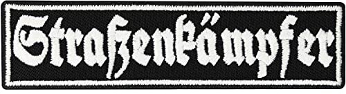 Straßenkämpfer Streetfighter Bootboys Ultras Biker Rockabilly Patch Aufnäher Abzeichen