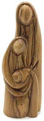 Jerusalem Sagrada Familia (TS) Modelo grande 311 fabricado en madera de olivo de Belén