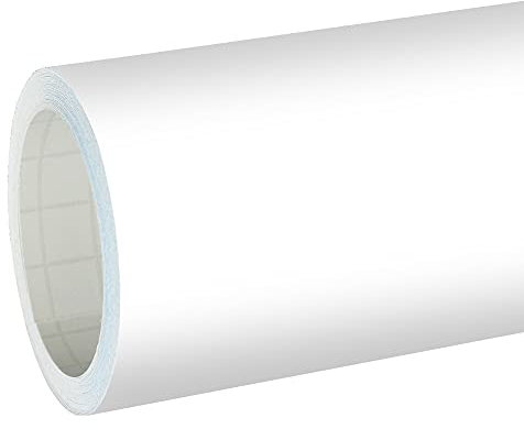 Unbekannt 4,28€/m² Rapid Teck® Matt Folie - 010 Weiss - Klebefolie - 5m x 1,26m - Folie Matt Plotterfolie - Klebefolie selbstklebend - auch als Moebelfolie - Dekofolientage