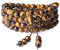 COAI 108 Mala Beads Tiger Eye Stone Beaded Wrap Bracelet Necklace 6mm