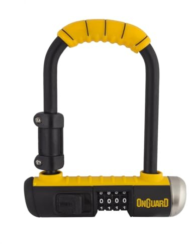 ONGUARD Bulldog Mini Combo Lock - yellow, one size