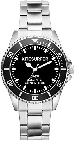 KIESENBERG Kitesurfer Geschenk Artikel Idee Fan Uhr 2416