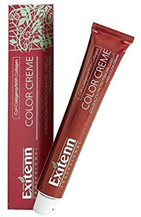 Exitenn color cream 60 ml, color 7,5 mahogany clear